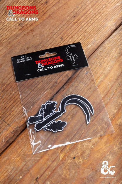 Burgschneider - Dungeons & Dragons Class Symbol Patch Set Druid - for Historical Costume Clothing Larp SCA