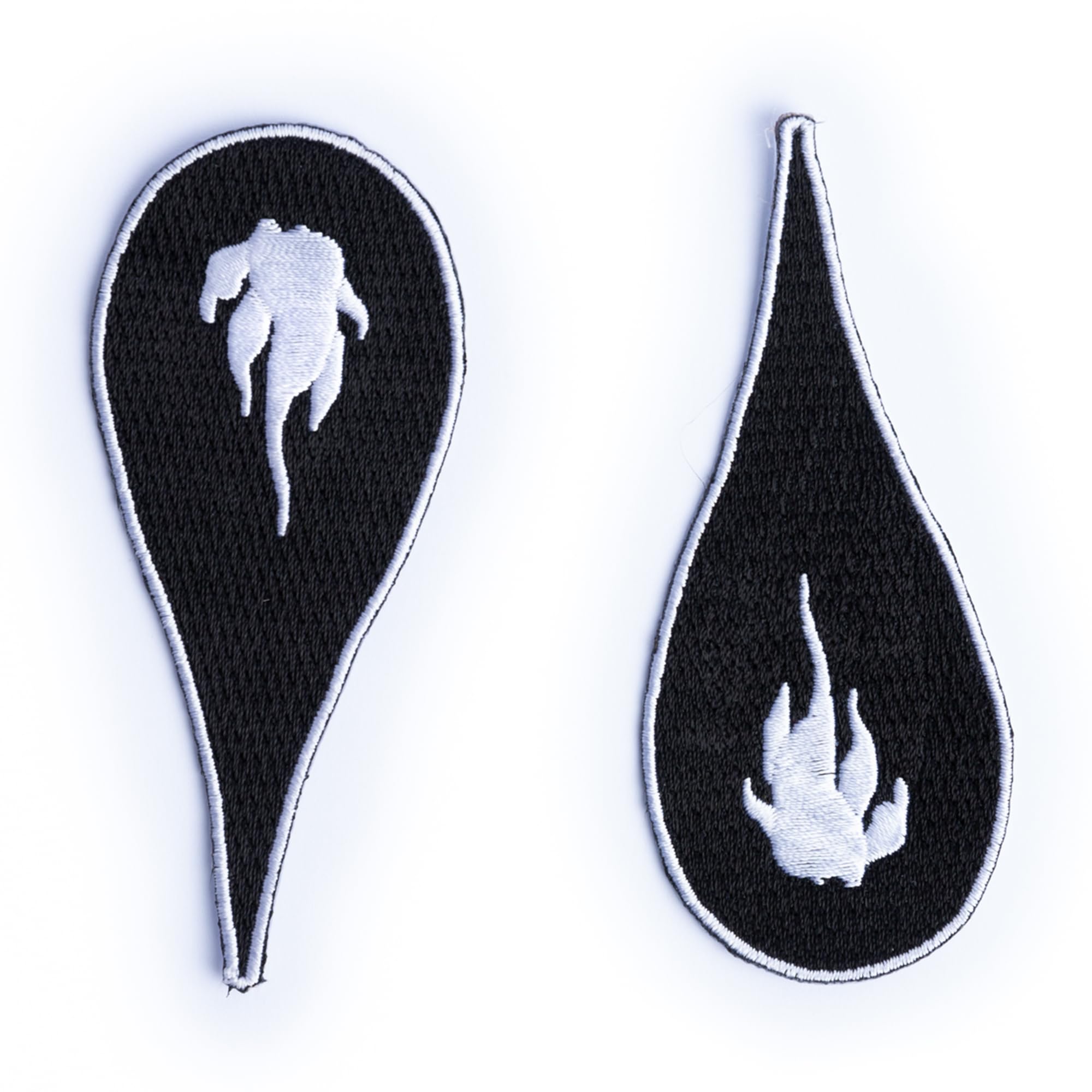 Burgschneider - Dungeons & Dragons Class Symbol Patch Set Sorcerer - for Historical Costume Clothing Larp SCA