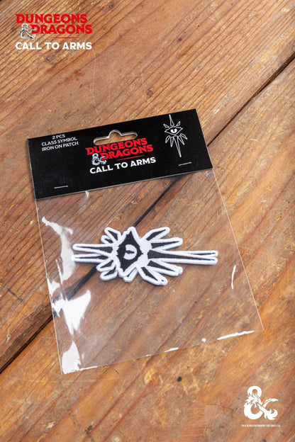 Burgschneider - Dungeons & Dragons Class Symbol Patch Set Warlock - for Historical Costume Clothing Larp SCA
