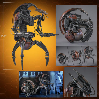 Star Wars Episode I Movie Masterpiece Action Figure 1/6 Droideka 27 Cm