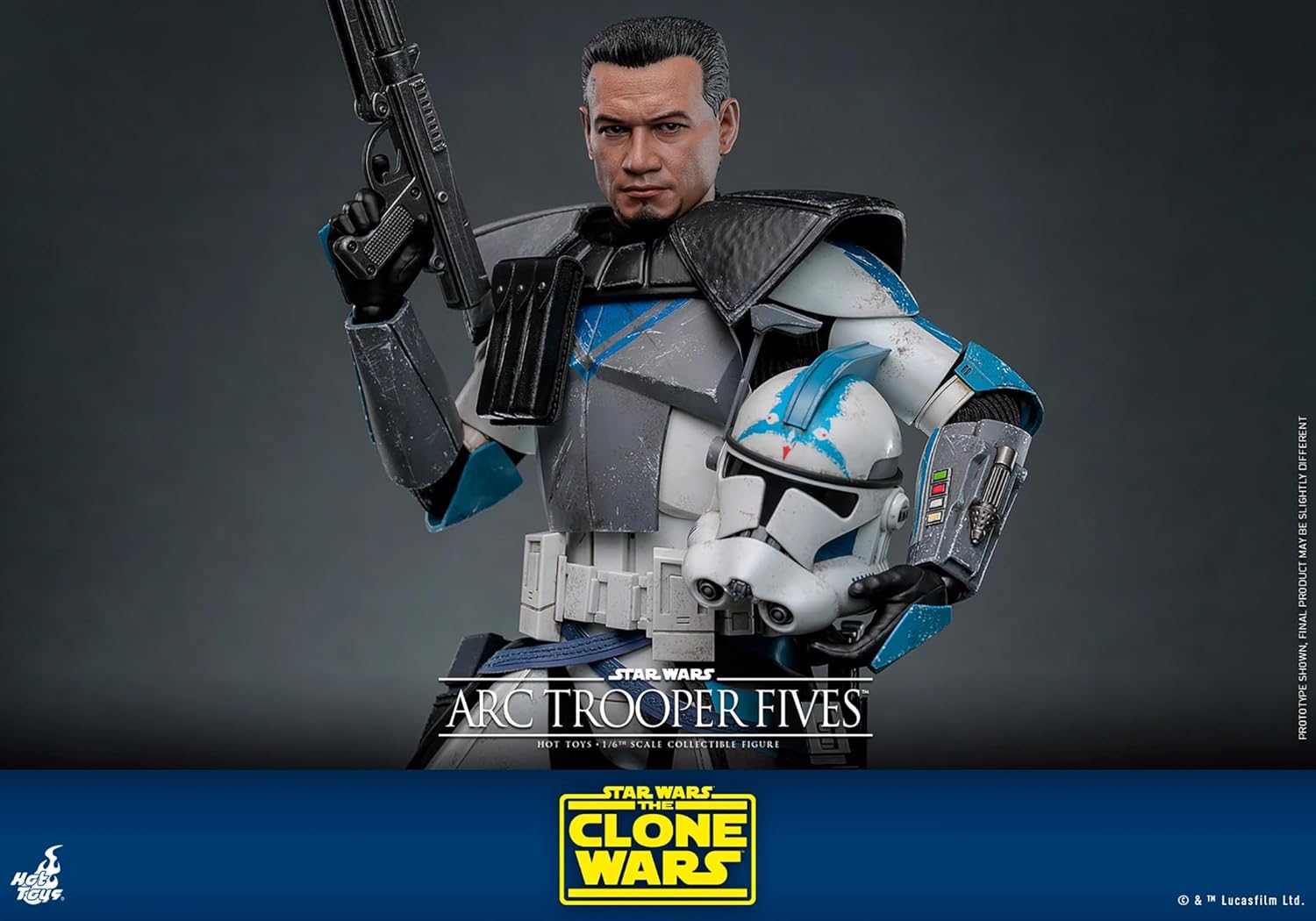 Star Wars: The Clone Wars Action Figure 1/6 Arc Trooper Fives 30 Cm