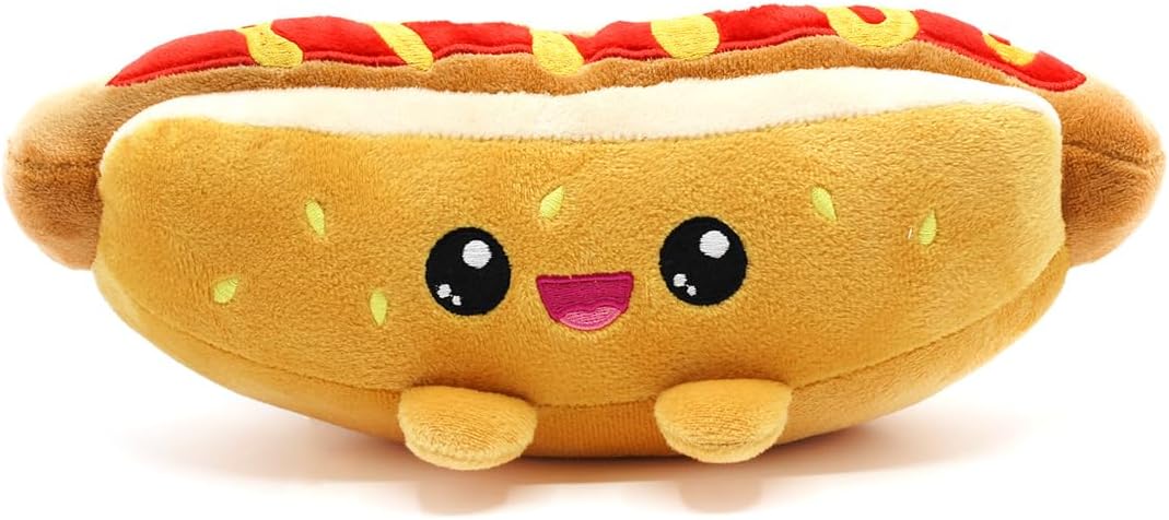 Joytoy - Yummis Wursty the Hot Dog Plush 29 x 9 x 11 cm
