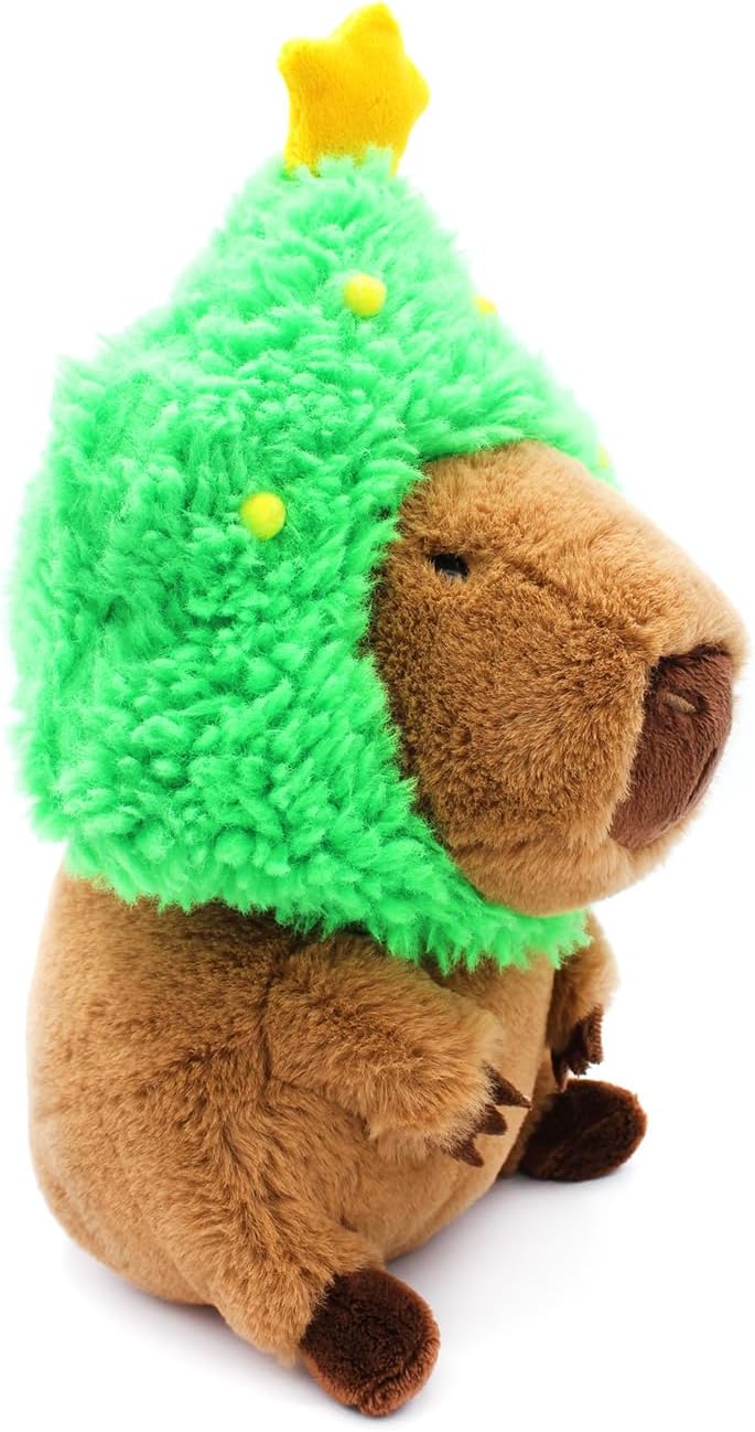 Joytoy - Hug-a-Capybara 24151 Capybara Christmas Tree Plush 32 cm