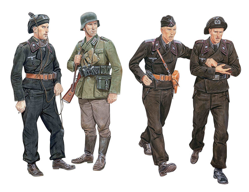 Dragon Models 1/35 Ghost Division Tank Crew Blitzkrieg 1940 (4 Figures Set
