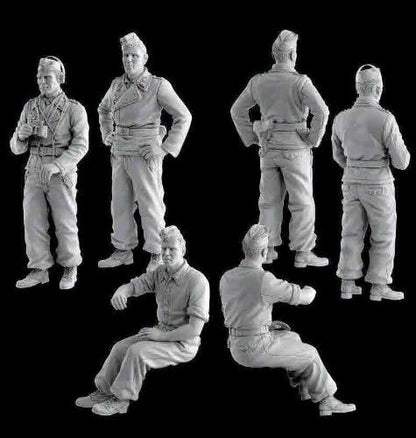 Panzer-Regiment 7, 10.Panzer-Division (Smolensk 1941) 4 Figures