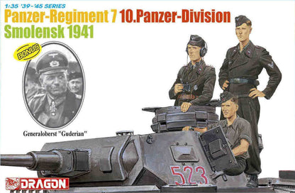 Panzer-Regiment 7, 10.Panzer-Division (Smolensk 1941) 4 Figures