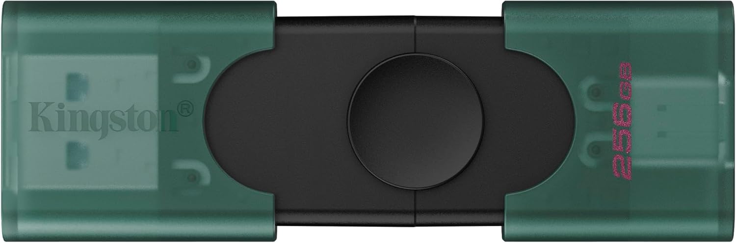 Kingston DataTraveler Duo USB Flash Drive 256GB USB-A + C 3.2 DuoG2 - DTDEG2/