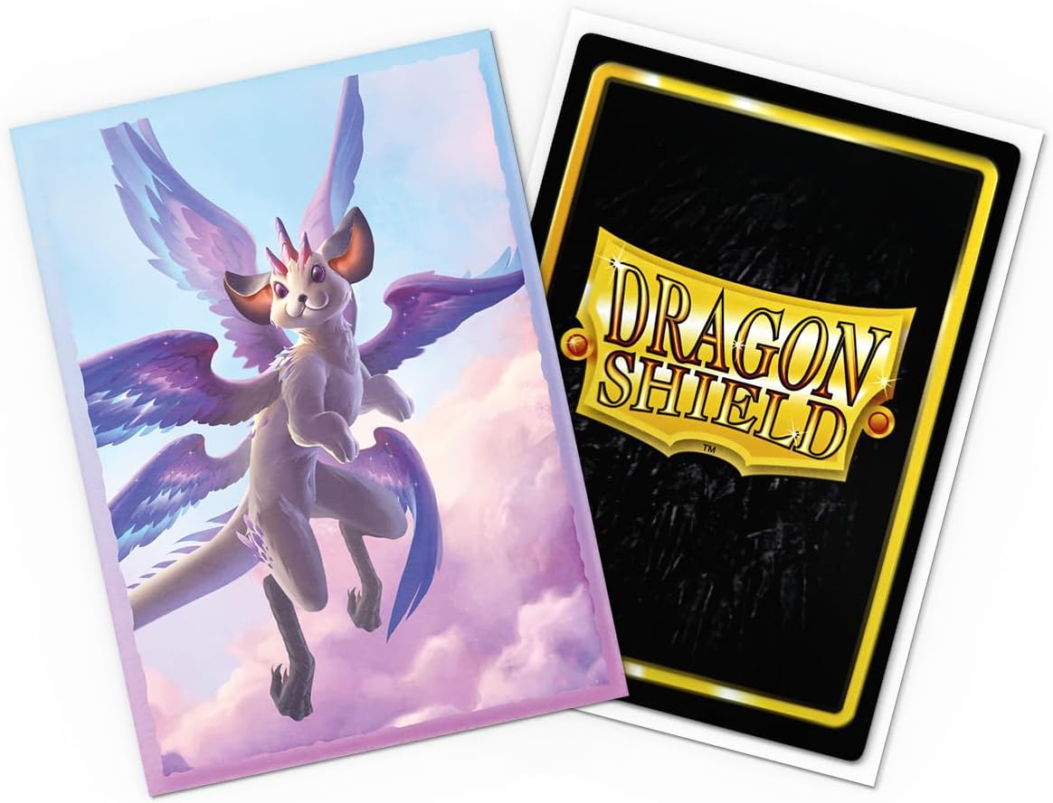 Dragon Shield | Brushed Art Sleeves | The Whiskerwing | 100 CT - Smooth & Tough Premium TCG Sleeves | Compatible with Pokemon, Flesh & Blood, One Piece & Magic The Gathering