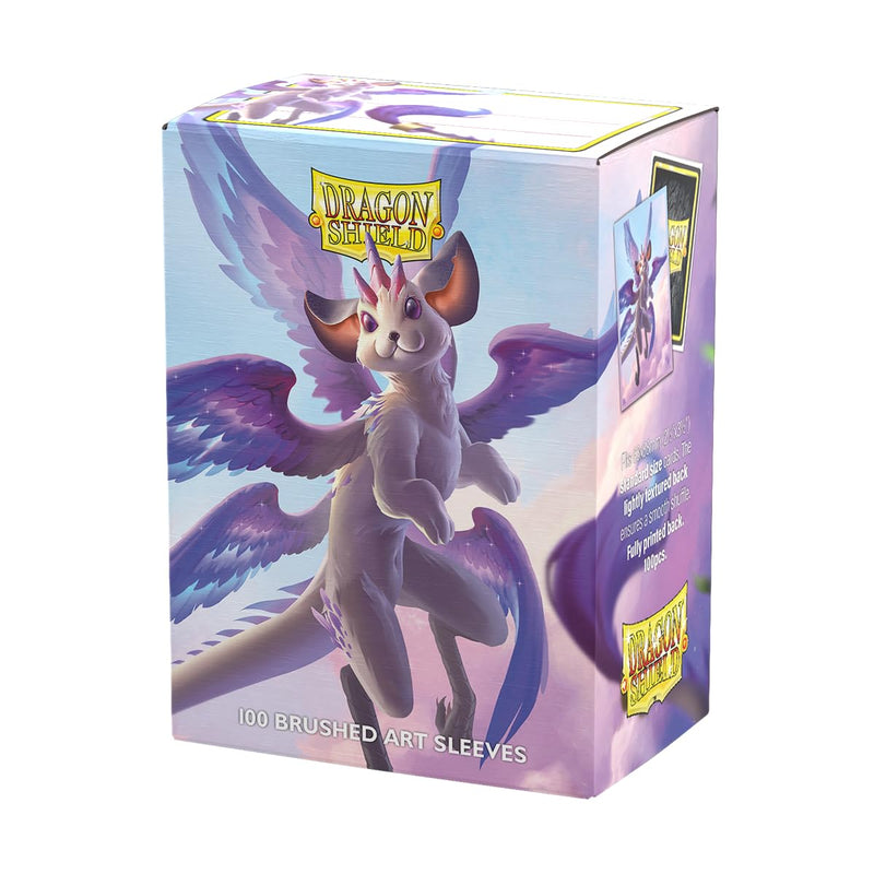 Dragon Shield | Brushed Art Sleeves | The Whiskerwing | 100 CT - Smooth & Tough Premium TCG Sleeves | Compatible with Pokemon, Flesh & Blood, One Piece & Magic The Gathering