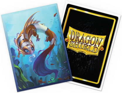 Dragon Shield | Brushed Art Sleeves | Cinderfin | 100 CT - Smooth & Tough Premium TCG Sleeves | Compatible with Pokemon, Flesh & Blood, One Piece & Magic The Gathering