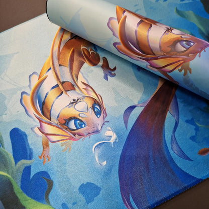 Dragon Shield Playmat – Standard Size TCG Playmat with Stitched Edges & Non-Slip Rubber Backing – Included Tube for Transport & Protection |