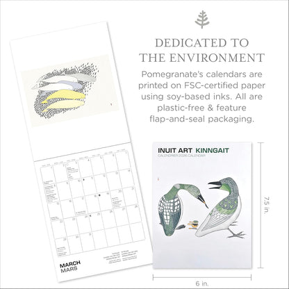 Inuit Art: Kinngait 2026 Mini Wall Calendar