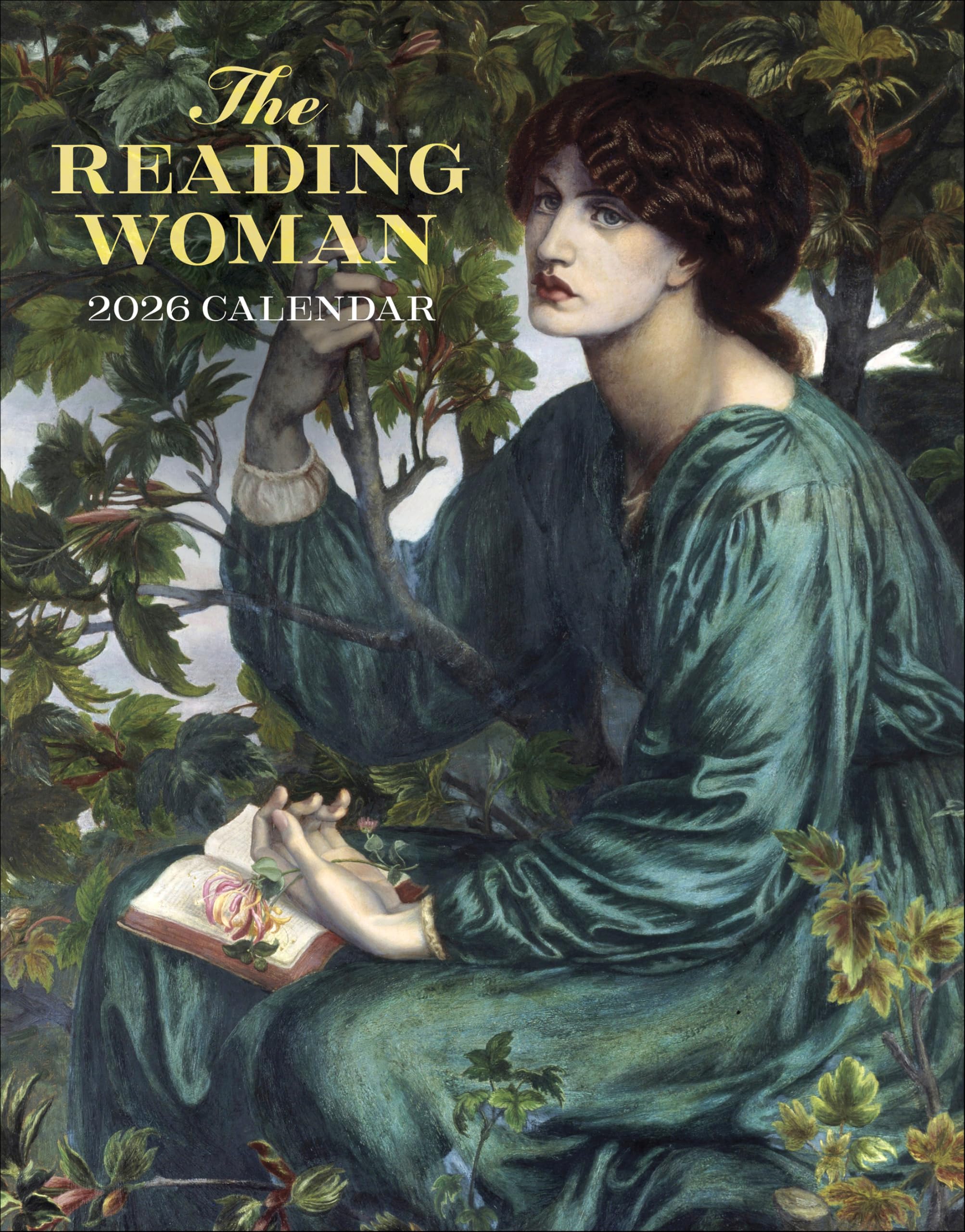 Reading Woman 2026 Mini Wall Calendar