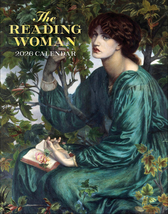 Reading Woman 2026 Mini Wall Calendar