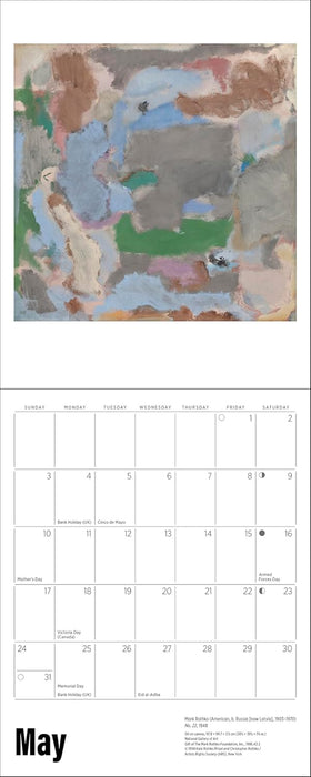 Rothko 2026 Mini Wall Calendar