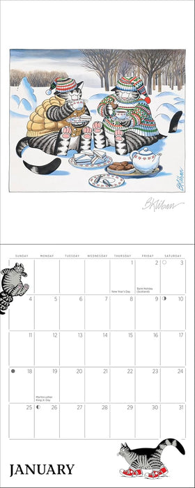B. Kliban: CatCalendar 2026 Mini Wall Calendar