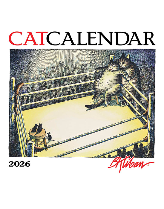 B. Kliban: CatCalendar 2026 Mini Wall Calendar