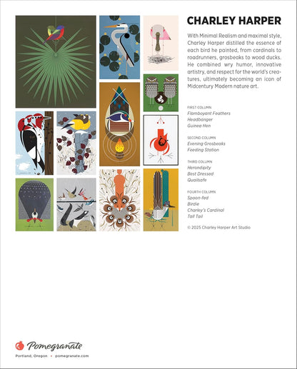 Charley Harper 2026 Mini Wall Calendar