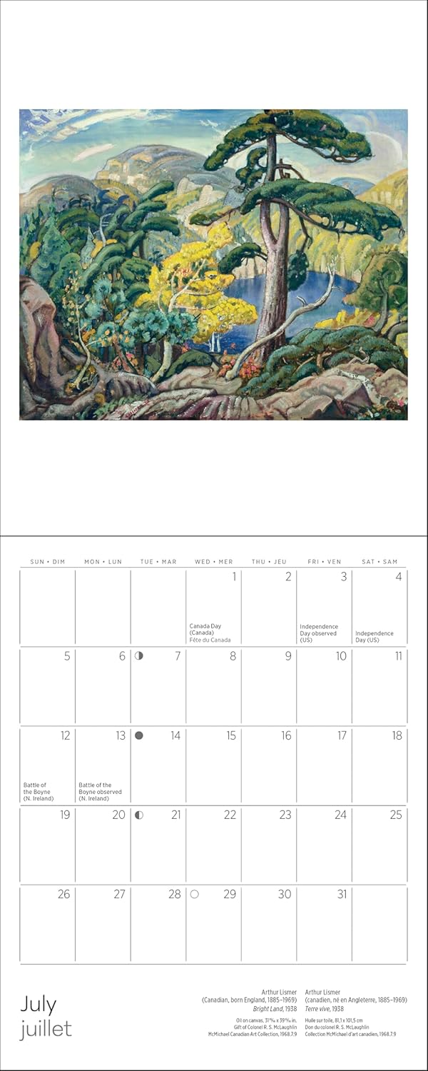 Group of Seven 2026 Mini Calendar