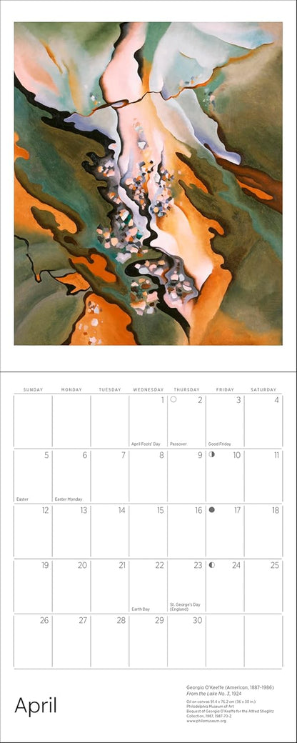 Georgia O'Keeffe 2026 Mini Wall Calendar