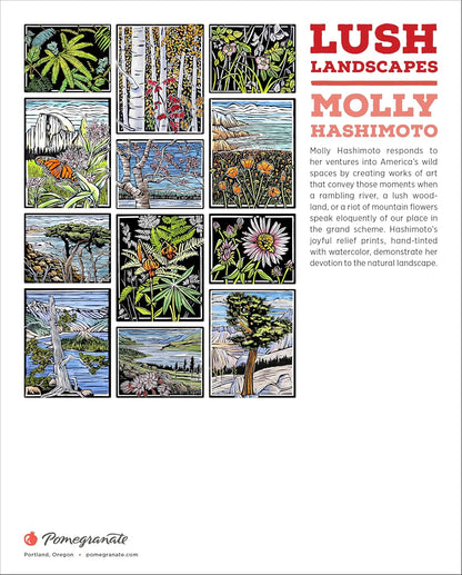 Molly Hashimoto: Lush Landscapes 2026 Mini Wall Calendar