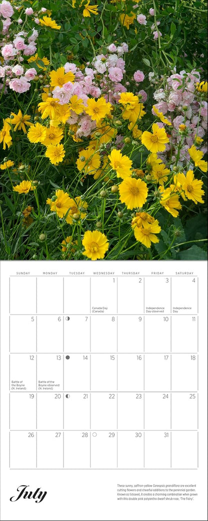 Monet's Passion: The Gardens at Giverny 2026 Mini Wall Calendar