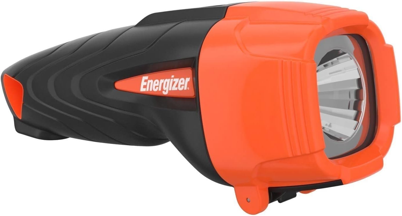 Energizer - Full LED Torch / Flashlight Range - For Emergency, Camping & Hiking (Compact, Headlight, Duo, Metal & Lantern Torches) (Impact Rubber Torch +2AA Batts