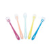 Babymoov A102407 Set van 5 Siliconen Lepels voor Baby’s, meerkleurig