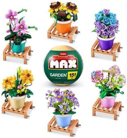 ZURU - ZURU Max Premium Garden Pot Plants - Bouwspeelset in Verrassingsbal