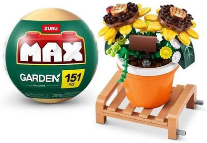 ZURU - ZURU Max Premium Garden Pot Plants - Bouwspeelset in Verrassingsbal