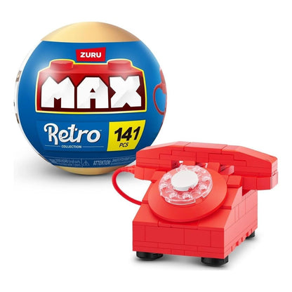 ZURU - ZURU Max Premium Retro - Bouwspeelset in Verrassingsbal