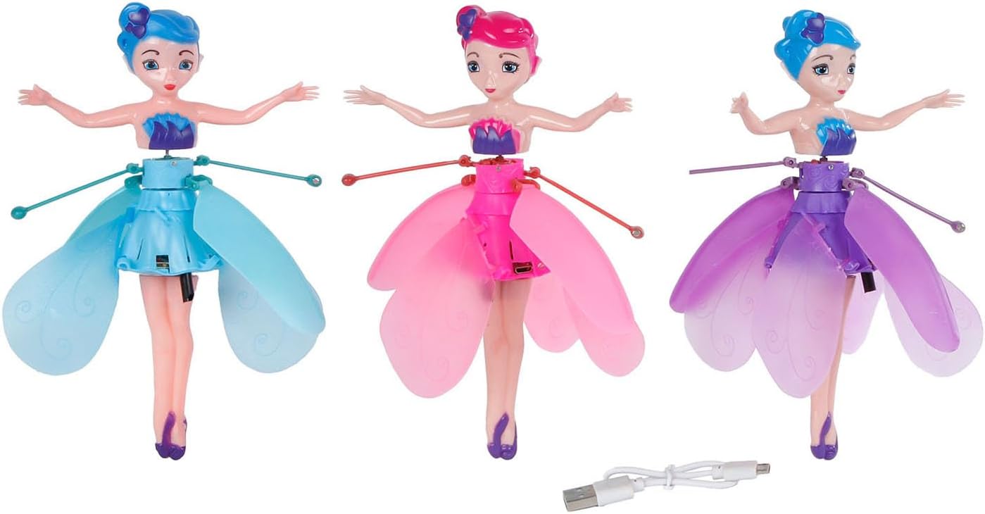 Flying Fairy Doll Glamour 16.5 cm Magic Toy USB Rechargeable