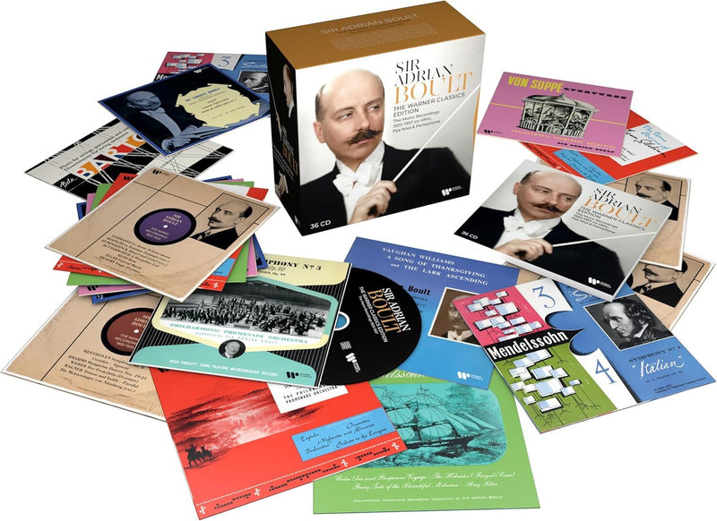 Sir Adrian Boult: The Warner Classics Edition: The Mono Recordings 1920-1957 On HMV, Pye Nixa & Parlophone