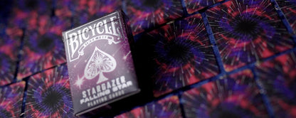 Bicycle® Stargazer Falling Star Playing Cards - 1 Deck, Air Cushion Finish, Professional, Superb Handling & Durability, Great Gift For Card Collectors, Black
