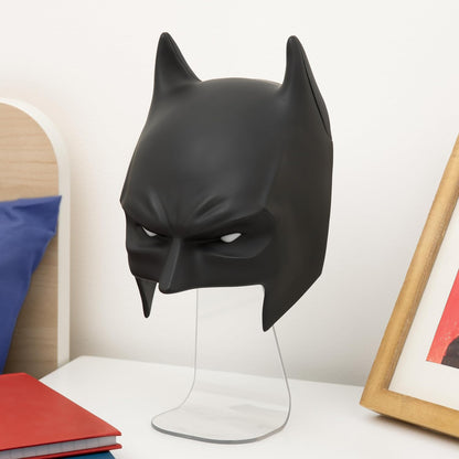 Paladone Batman Mask Light, Wall Mountable or Freestanding LED Lamp, Officially Licensed DC Comics Merchandise for Bedrooms, Man Caves, Home and Collectors