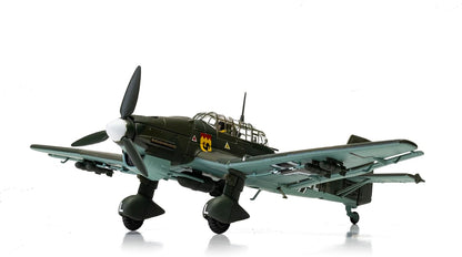 Corgi AA32520 Junkers Ju87B-1 Stuka - Uffz Pittroff and Uffz Scubert - Battle of Britain 85, Die-cast model for 14+ years, adults and collectors