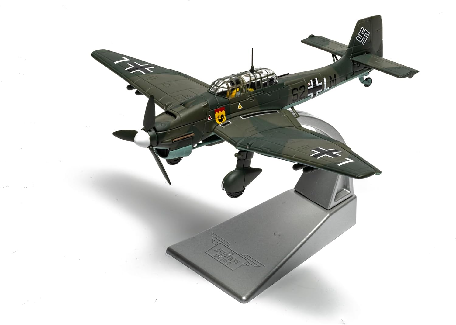 Corgi AA32520 Junkers Ju87B-1 Stuka - Uffz Pittroff and Uffz Scubert - Battle of Britain 85, Die-cast model for 14+ years, adults and collectors