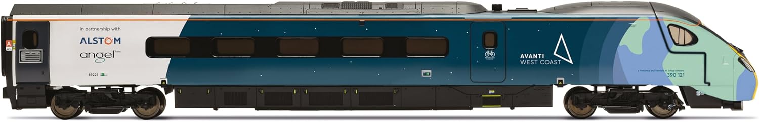 Avanti West Coast Class 390 Cop26 Livery 4 Car Train Pack 390121