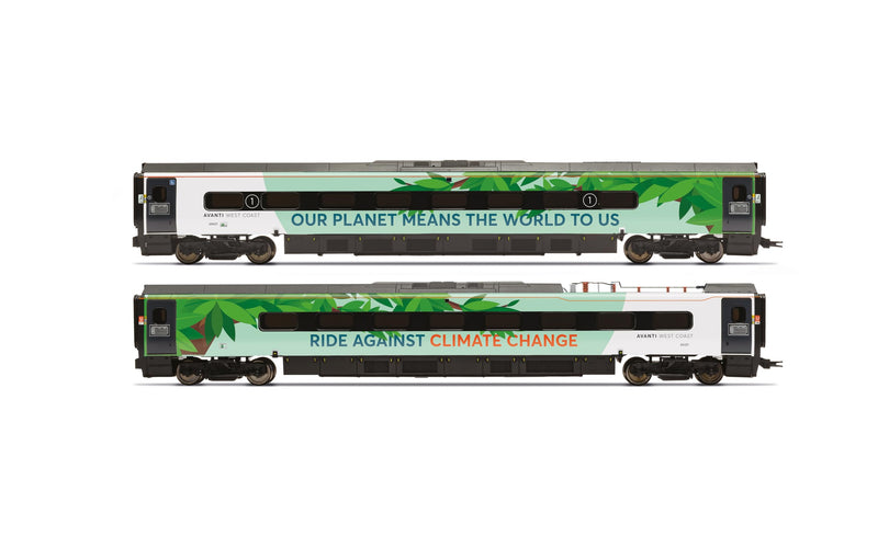 Avanti West Coast Class 390 Climate Change Livery Coach Pack 1 69421 + 65321