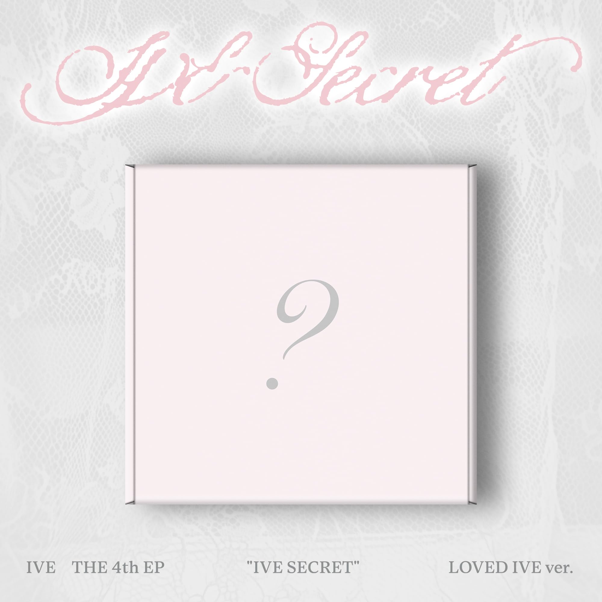 Ive Secret - Loved Ive Version - incl. Photobook, Photocard, Sticker + Folded Poster