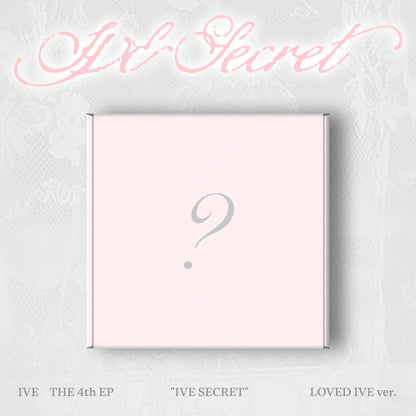 Ive Secret - Loved Ive Version - incl. Photobook, Photocard, Sticker + Folded Poster