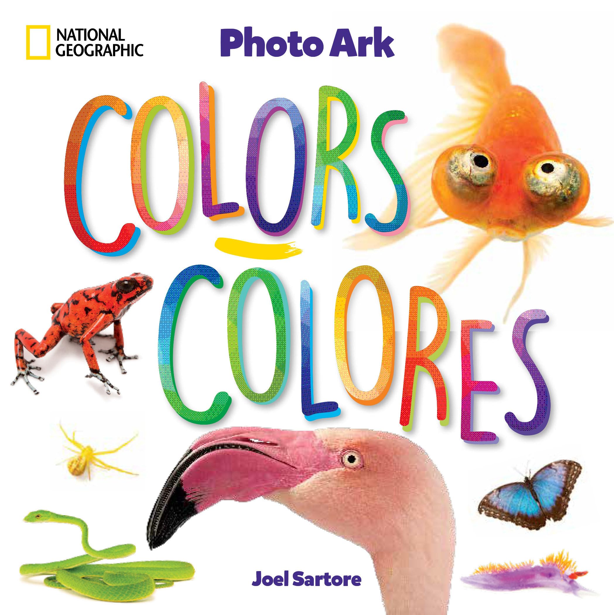 National Geographic Photo Ark Colors / Colores: Board Book: Bilingual English-Spanish (The Photo Ark
