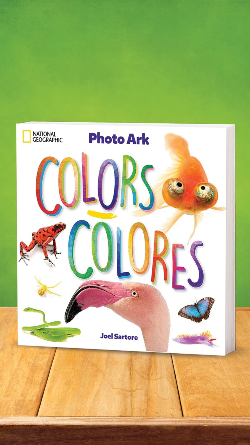 National Geographic Photo Ark Colors / Colores: Board Book: Bilingual English-Spanish (The Photo Ark