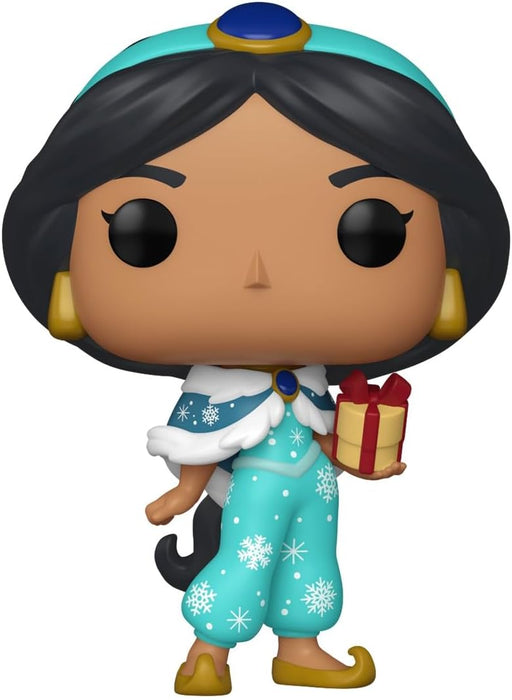 Funko Pop! Disney: Princess Holiday - Jasmine - Disney Princesses - Collectable Vinyl Figure - Gift Idea - Official Merchandise - Toys for Kids & Adults - Disney/Pixar Fans