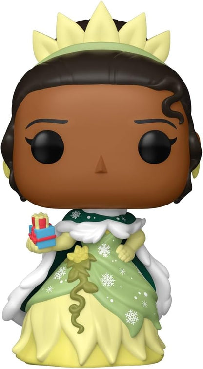 Funko Pop! Disney: Princess Tiana Holiday - Tiana - Disney Princesses - Collectable Vinyl Figure - Gift Idea - Official Merchandise - Toys for Kids & Adults - Disney/Pixar Fans