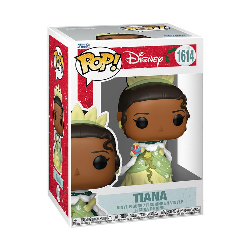 Funko Pop! Disney: Princess Tiana Holiday - Tiana - Disney Princesses - Collectable Vinyl Figure - Gift Idea - Official Merchandise - Toys for Kids & Adults - Disney/Pixar Fans