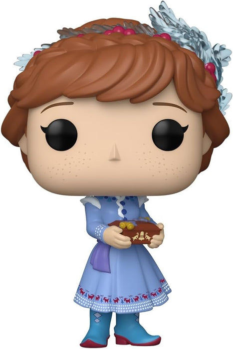 Funko Pop! Disney: Princess Holiday - Anna - Frozen - Collectable Vinyl Figure - Gift Idea - Official Merchandise - Toys for Kids & Adults - Disney/Pixar Fans - Model Figure for Collectors