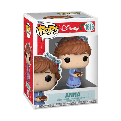 Funko Pop! Disney: Princess Holiday - Anna - Frozen - Collectable Vinyl Figure - Gift Idea - Official Merchandise - Toys for Kids & Adults - Disney/Pixar Fans - Model Figure for Collectors