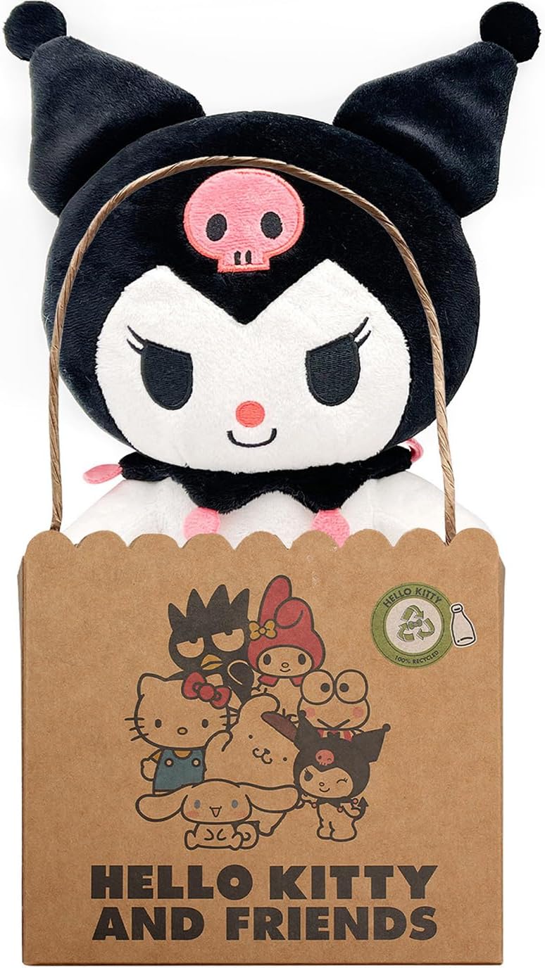 Joy Toy Sanrio Kuromi Plush 24 cm in Cardboard Bag