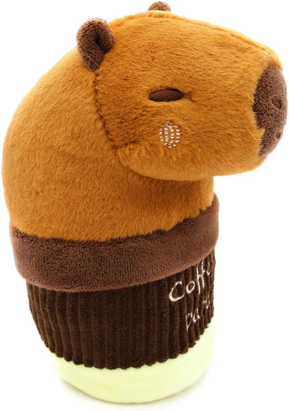 Joytoy - Hug-a-Capybara 24147 Capybara Coffeebara Plush Toy 21 cm